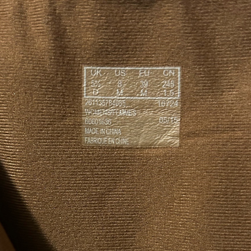 Clarks brown leather side zip boots - Picture 2 of 6
